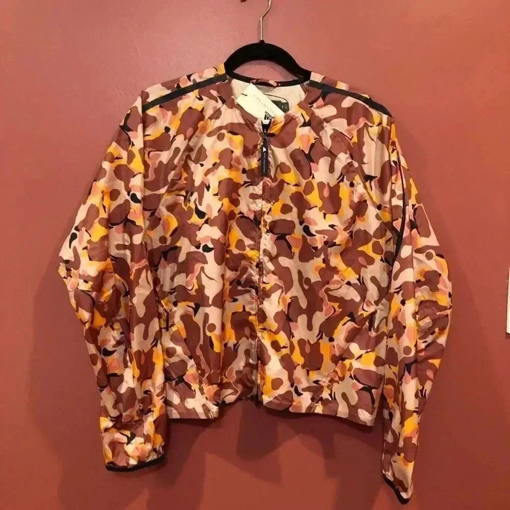 Adidas by Stella McCartney Multicolor Camo Bomber Jacket
